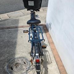 不動　電動自転車　前にこども載せられますの画像