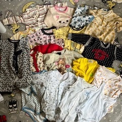 80サイズ ロンパース 