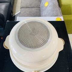 アイリスオーヤマ IHヒーター IHL-R14-C 2017年製 鍋セットの画像