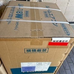 窓型エアコン未開封　保証書つきの画像