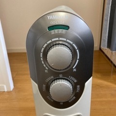山善のオイルヒーターの画像
