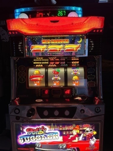 5号機ファンキージャグラー実機メダル付き