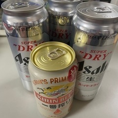 商談中スーパードライ500ml 一番搾り350ml