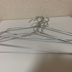 無印アルミ洗濯ハンガー