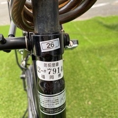 【決まりました】26インチ自転車の画像