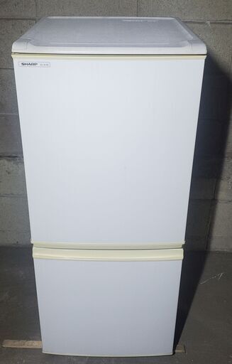 SHARP ノンフロン冷凍冷蔵庫 137L 製造年2010