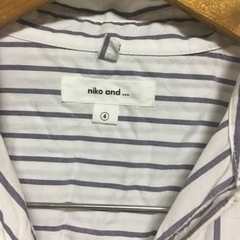 niko   and.../シャツブラウスの画像