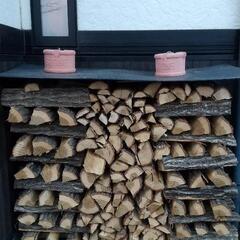 配達あり 薪 未乾燥 ナラのみ 軽トラ1台分
