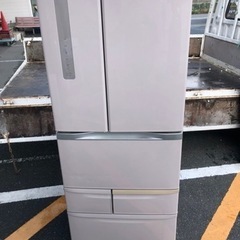 福岡市内配送無料　東芝 TOSHIBA GR-G48FS(P) [VEGETA(ベジータ) 冷凍冷蔵庫 (481L・フレンチドア） 6ドア パールピンク]