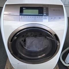 福岡市内配送無料　日立 HITACHI BD-V9700L-N [ビッグドラム ななめ型ドラム式洗濯乾燥機（10.0kg） 左開き 自動お掃除搭載 シャンパン]