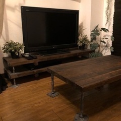 引き取り予定者決定　DIY 机　テーブル　テレビボード　ニトリ