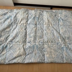 夏掛けの羽毛布団