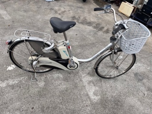 中古電動アシスト自転車　現状渡し　3点灯　充電器付
