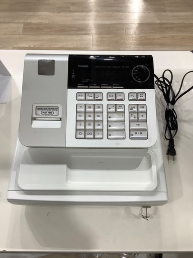 レジスター CASIO SE-S30-WE ロール紙無し　入荷致しました！