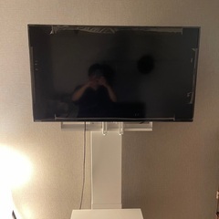 TOSHIBA REGZA 40インチ　フィルム有り美品　テレビ台セット