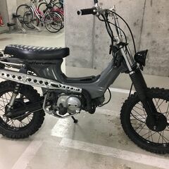 バイクのカスタム（途中）