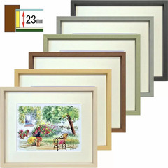 立体額　ボックス額　額縁　ホワイト　透明アクリル板　木製フレーム