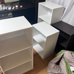 決まりました。カラーボッスクス、100均雑貨