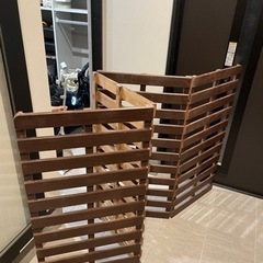 四つ折りベッドすのこ！無料であげます！！！の画像