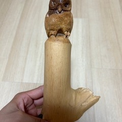フクロウ　置物