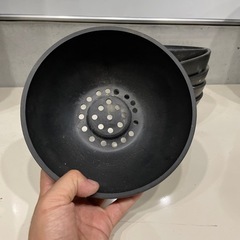 塊根植物用　Black pot 6個セットの画像