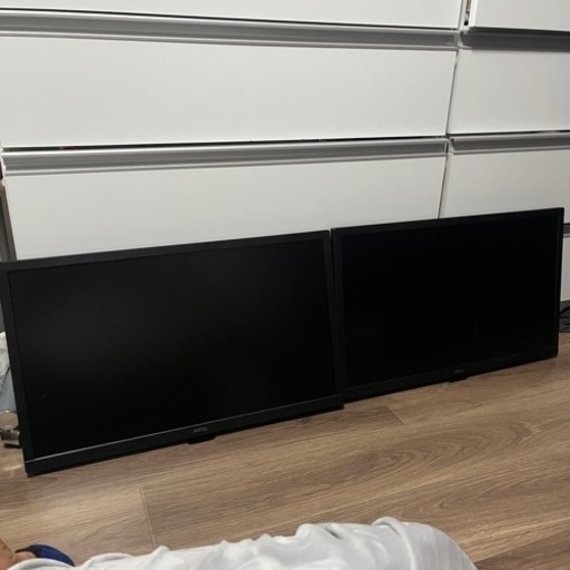 BenQ  24インチモニター　ダブルモニター　モニターアーム