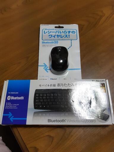 新品未使用　ワイヤレスマウスとワイヤレスキーボード