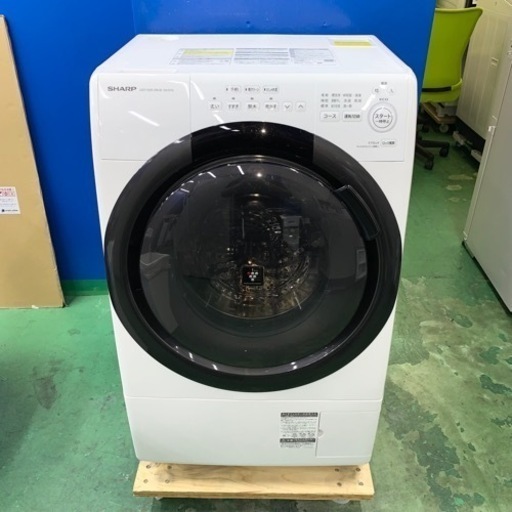 ⭐️SHARP⭐️ドラム式洗濯乾燥機　2022年 7kg 超美品　大阪市近郊配送無料