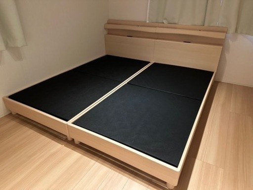 関家具 ベッドフレーム シングル2台