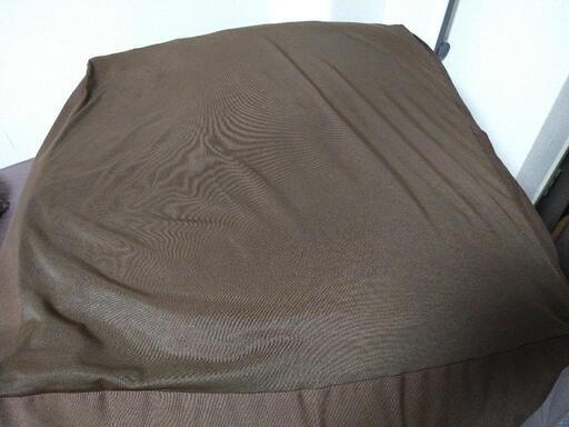 無印良品　体にフィットするソファーカバー付　ブラウン
