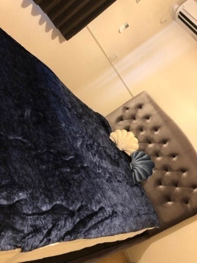 Francfranc 海外のお姫様になれるBIGヘッドレスベッド