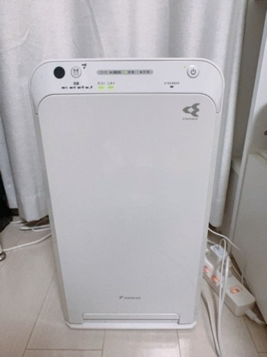 値下げ！【美品】ダイキンDAIKIN 空気清浄機 MC55W-W