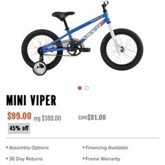 値引き！お買得•ブランド品BMX自転車　限定カラーの画像