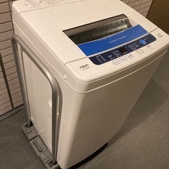 洗濯機　0円　2013年製　6.0kg AQUA AQW-S60B