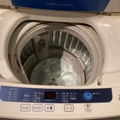 洗濯機0円2013年製6.0kg AQUA AQW-S60B (よし) 中板橋の生活家電
