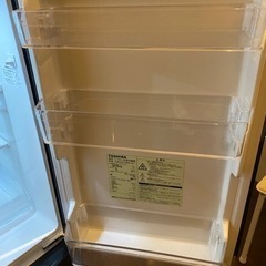 東芝　冷蔵庫【黒】153Lの画像