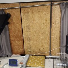 OSB合板 1820×910×11mm　9枚　先着一名様 引き取り限定　DIY　お金いらないです。お持ちくださいな。の画像