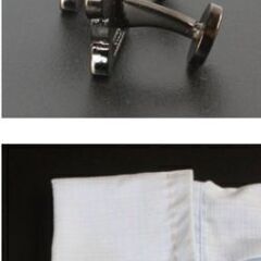 ミッキーカフスボタン