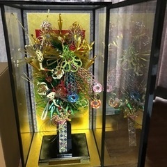 値下げ 羽子板 珍しい 結納品の水引を使った羽子板