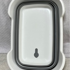 折りたためる桶の画像