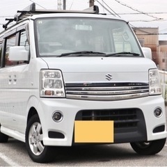 H23 エブリィワゴン PZターボ/後期/検R6.9/フルセグT...