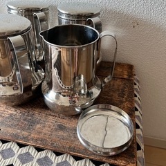 インド製ピッチャーまとめお譲りしますの画像