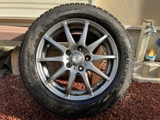 ピレリ アイスアシメトリコ4本アルミホイールセット