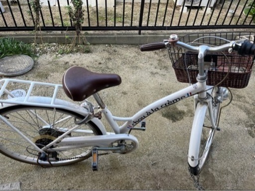 おしゃれな自転車です