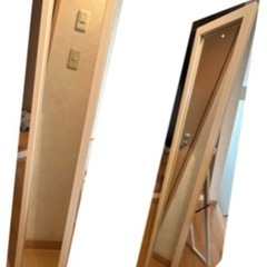 スタンドミラー　鏡　　ミラー　美品　
