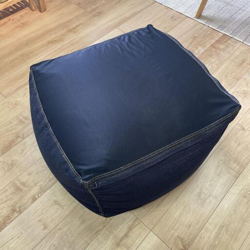 無印良品 体にフィットするソファ・綿デニムネイビー\n\n