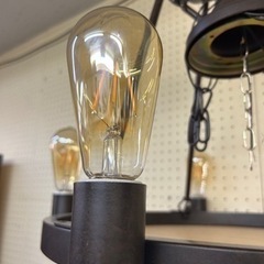 万代店　大光電機(DAIKO) LEDシャンデリア(ランプ付) LED アンティーク調照明の画像