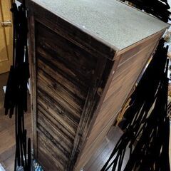 木製屋外収納棚の画像