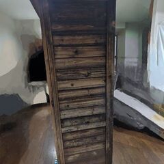 木製屋外収納棚の画像