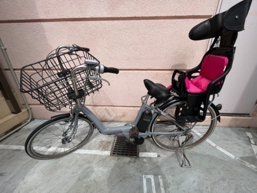 【yasp】ブリヂストン　子供乗せ電動自転車　2010年頃のモデル